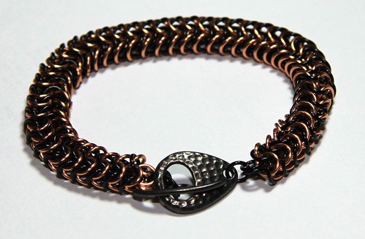 Chainmail bracelet project link